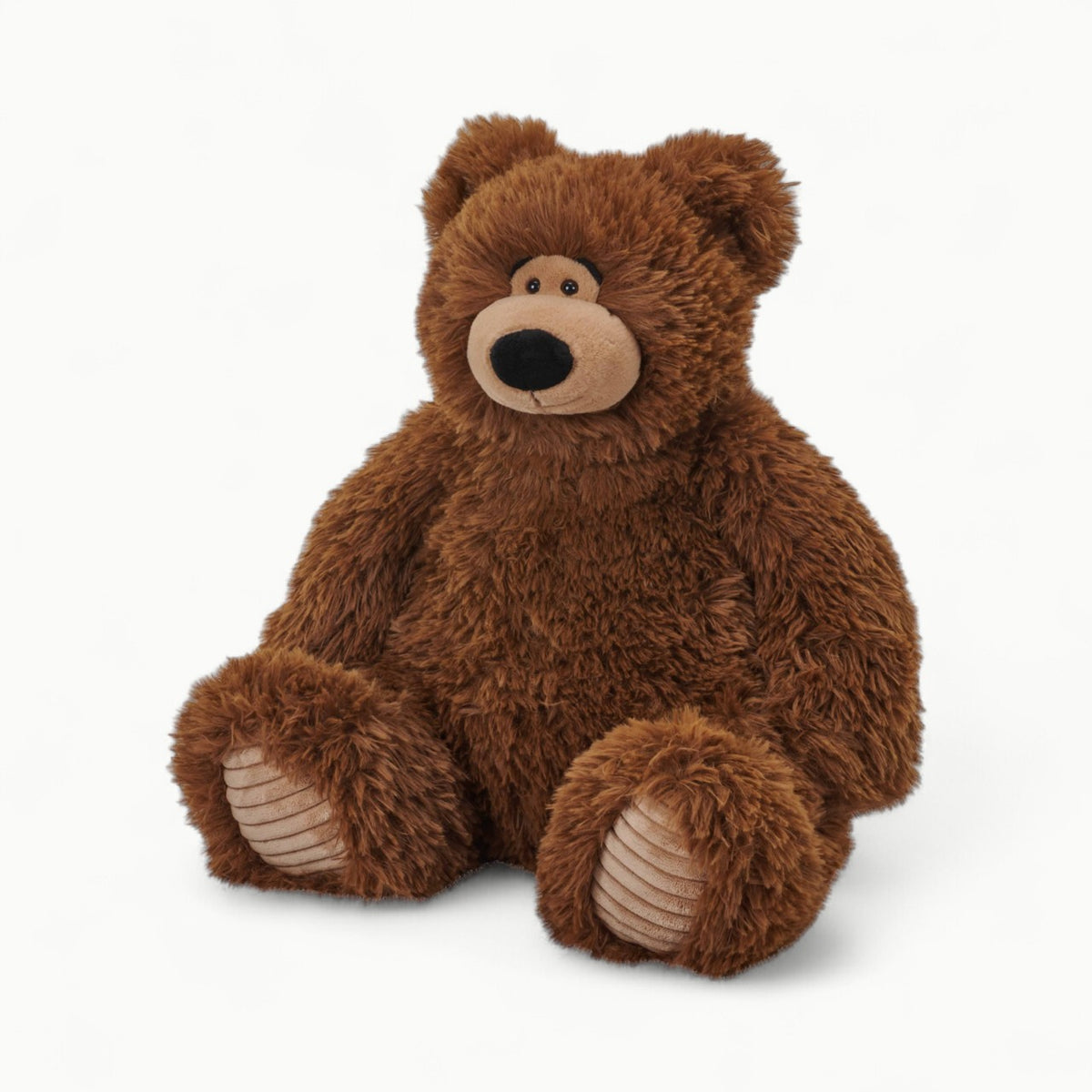 Snuggleluvs Brown Bear 15-inch weighted stuffed animal in soft brown fabric from Wild Republic