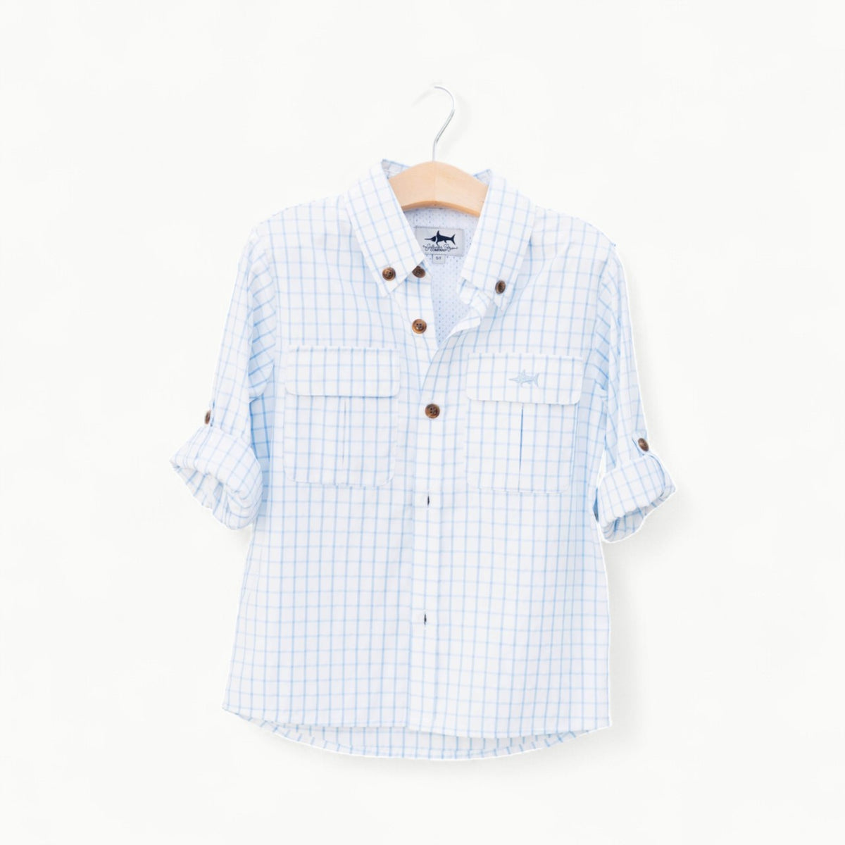 Flagler Fishing Shirt by Saltwater Boys, boys' fishing and water shirt with vented mesh back
