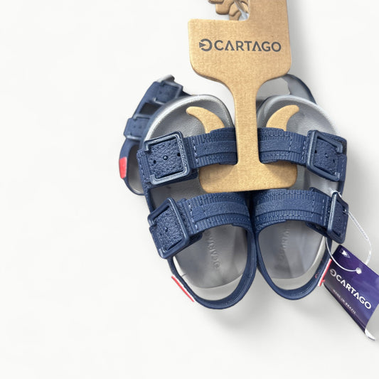 Cartago Milao Baby Slide-Grey/Blue/Red