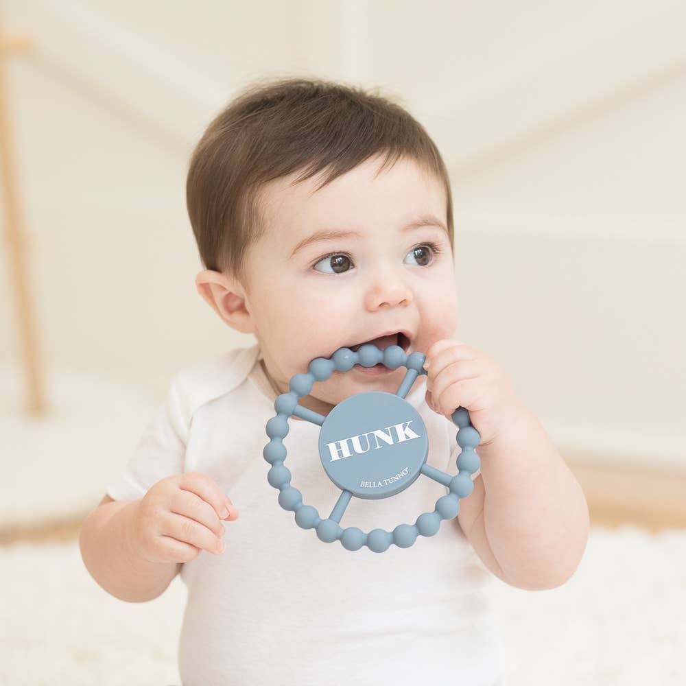 Happy Teether - Hunk Blue