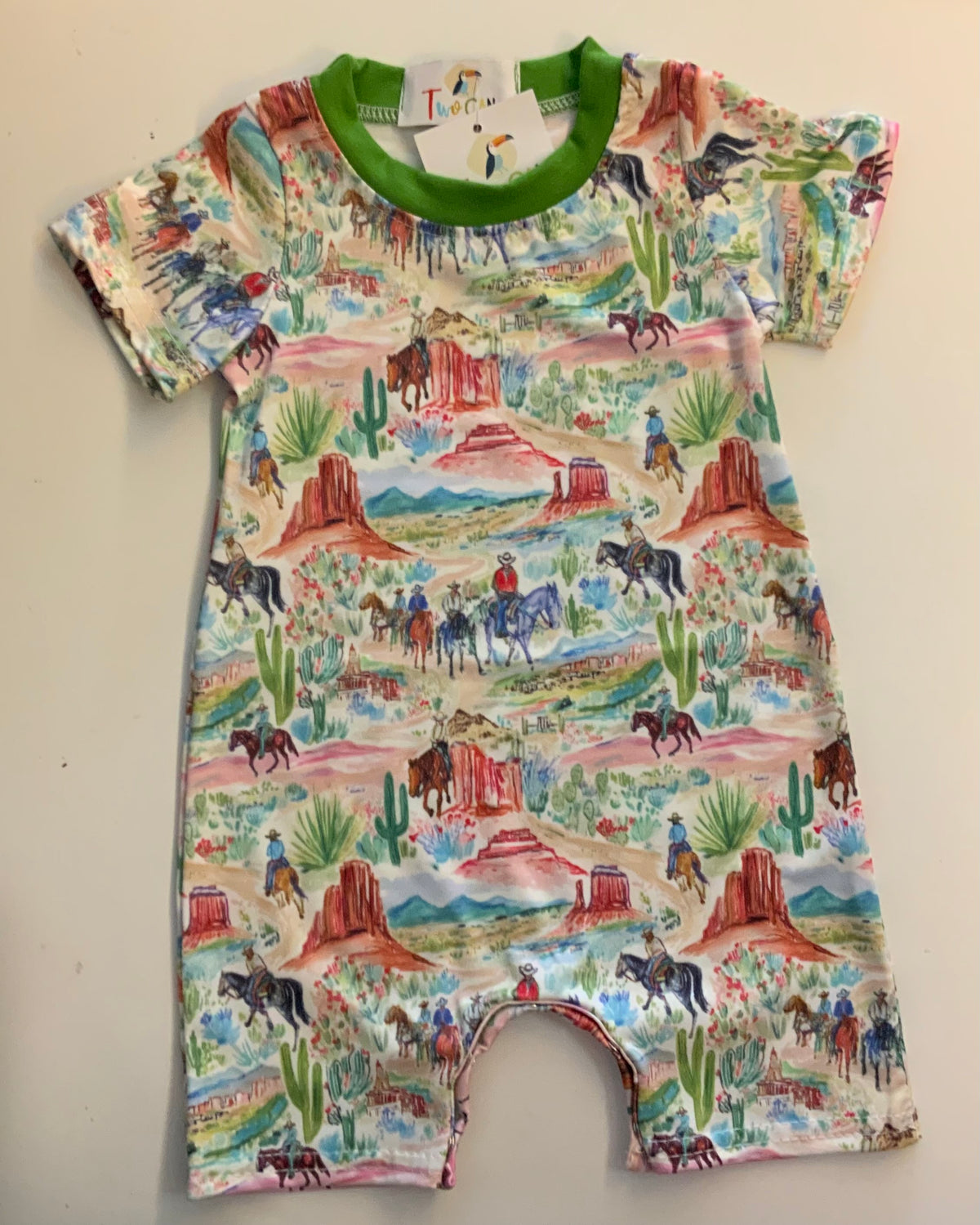 Canyons and Cowboys Infant Romper