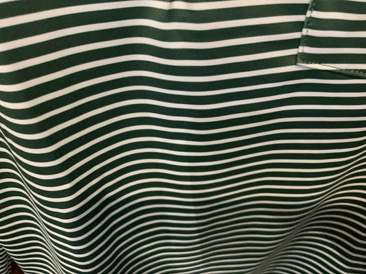 Banks-Performance Polo, Striped Baby Romper
