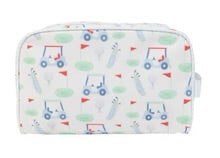 Apple of my Isle Dopp Kit-Golf, water-resistant coated fabric organizer bag