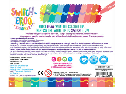 Switch-eroo Color-Changing Markers-OOLY