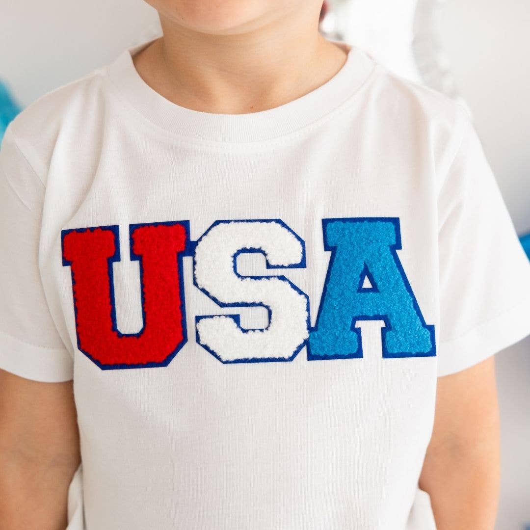 USA Patch Short Sleeve T-Shirt