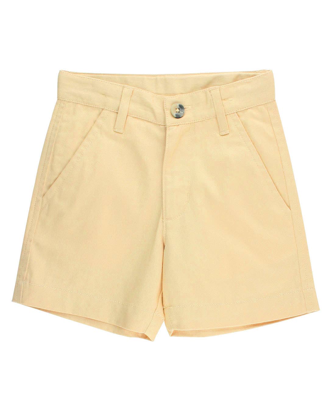 Sunny Khaki Lightweight Chino Shorts by RuggedButts with adjustable elastic waist
