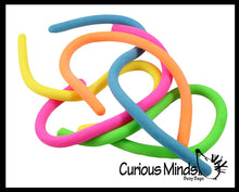 Load image into Gallery viewer, Curious Minds Toys - Nee Doh Noodlies 5 Stretchy Noodle Strings Fidget Toy - 13&quot;
