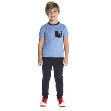 Load image into Gallery viewer, Andy &amp; Evan - Boys Short Sleeve Tshirt - Light Blue: Light Blue / 2T
