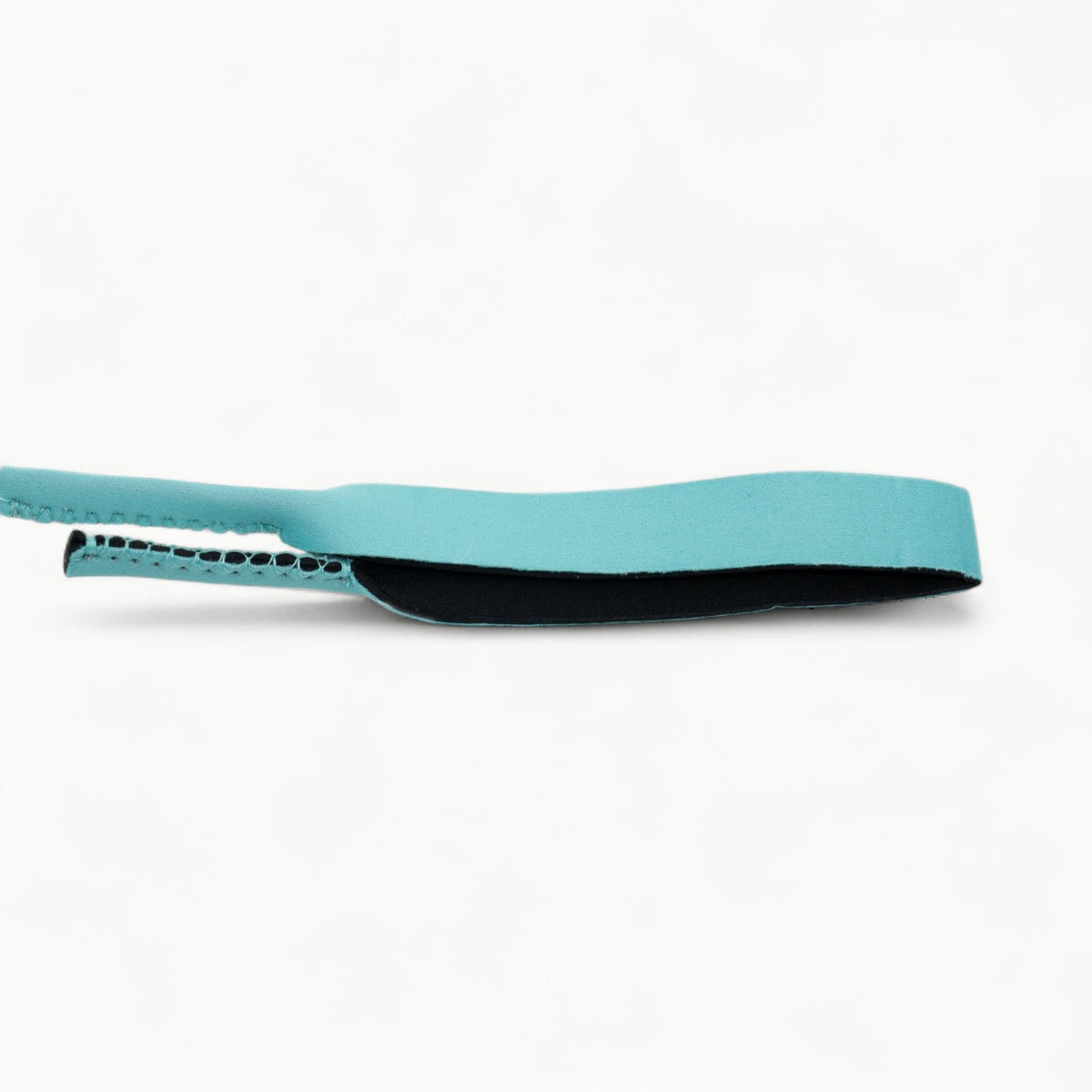 Teal lightweight neoprene sunglass strap by Sunnies Shades, 16.5 inches