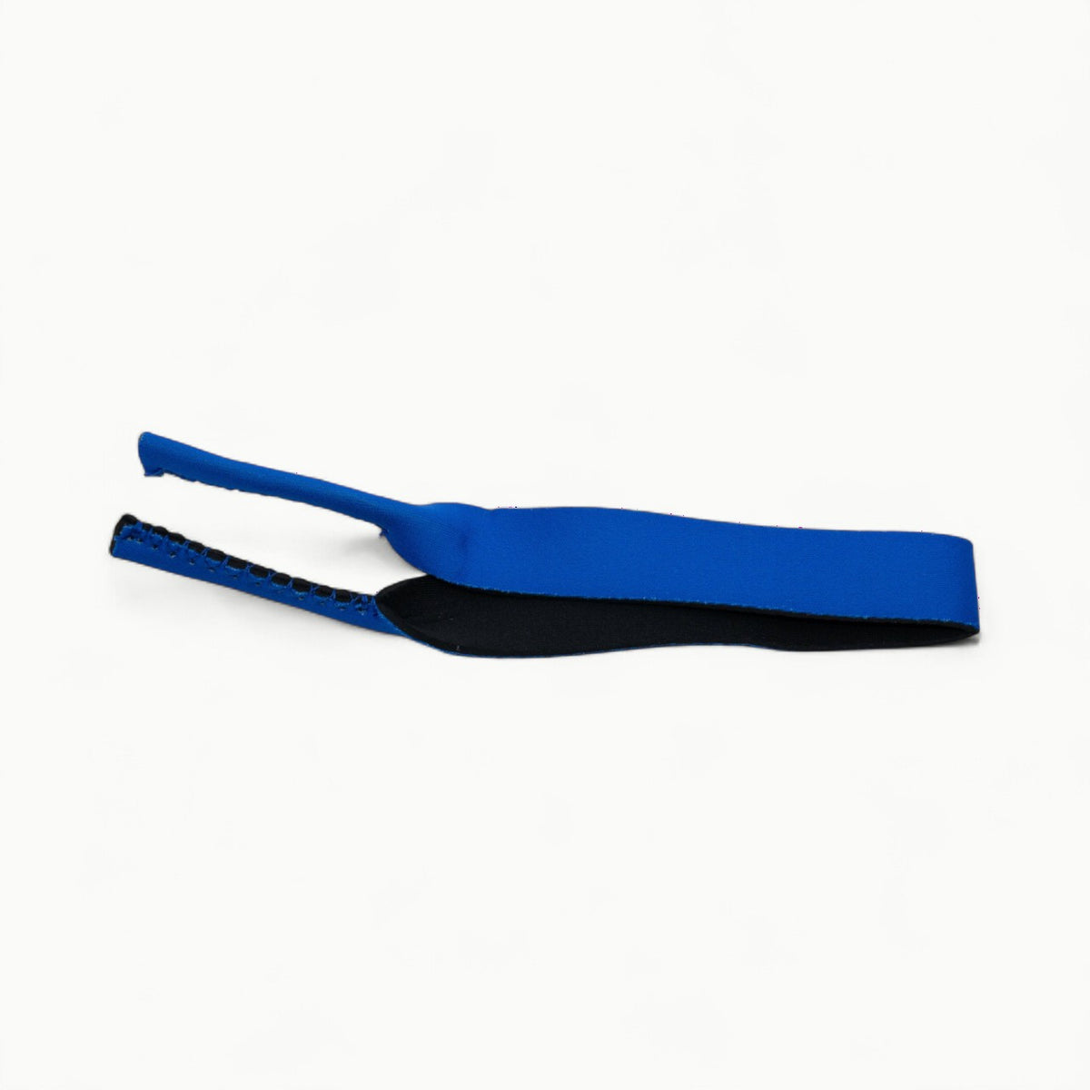 Blue neoprene sunglass strap by Sunnies Shades, 16.5 inches, one size fits all