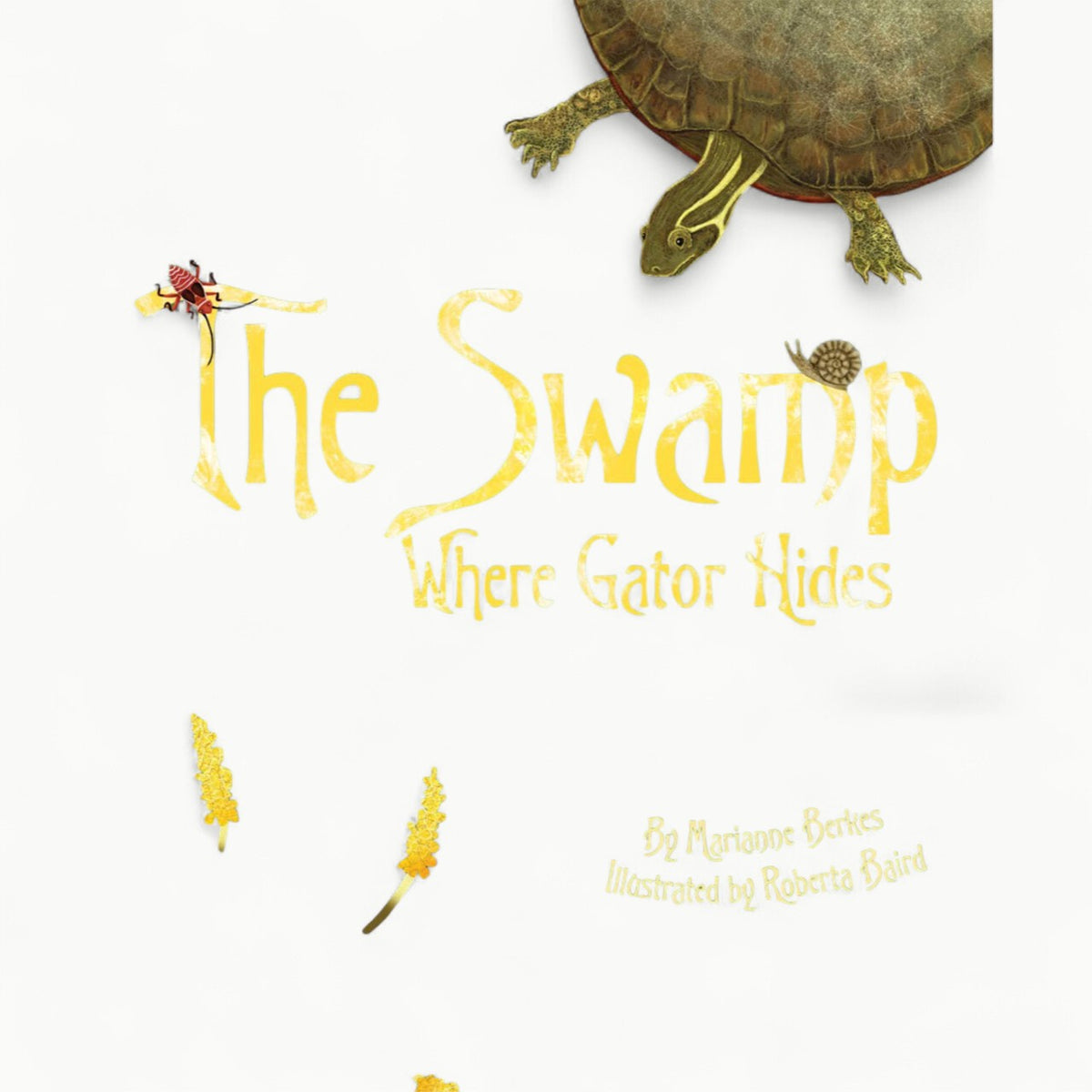The Swamp Where Gator Hides hardcover picture book by Sourcebooks