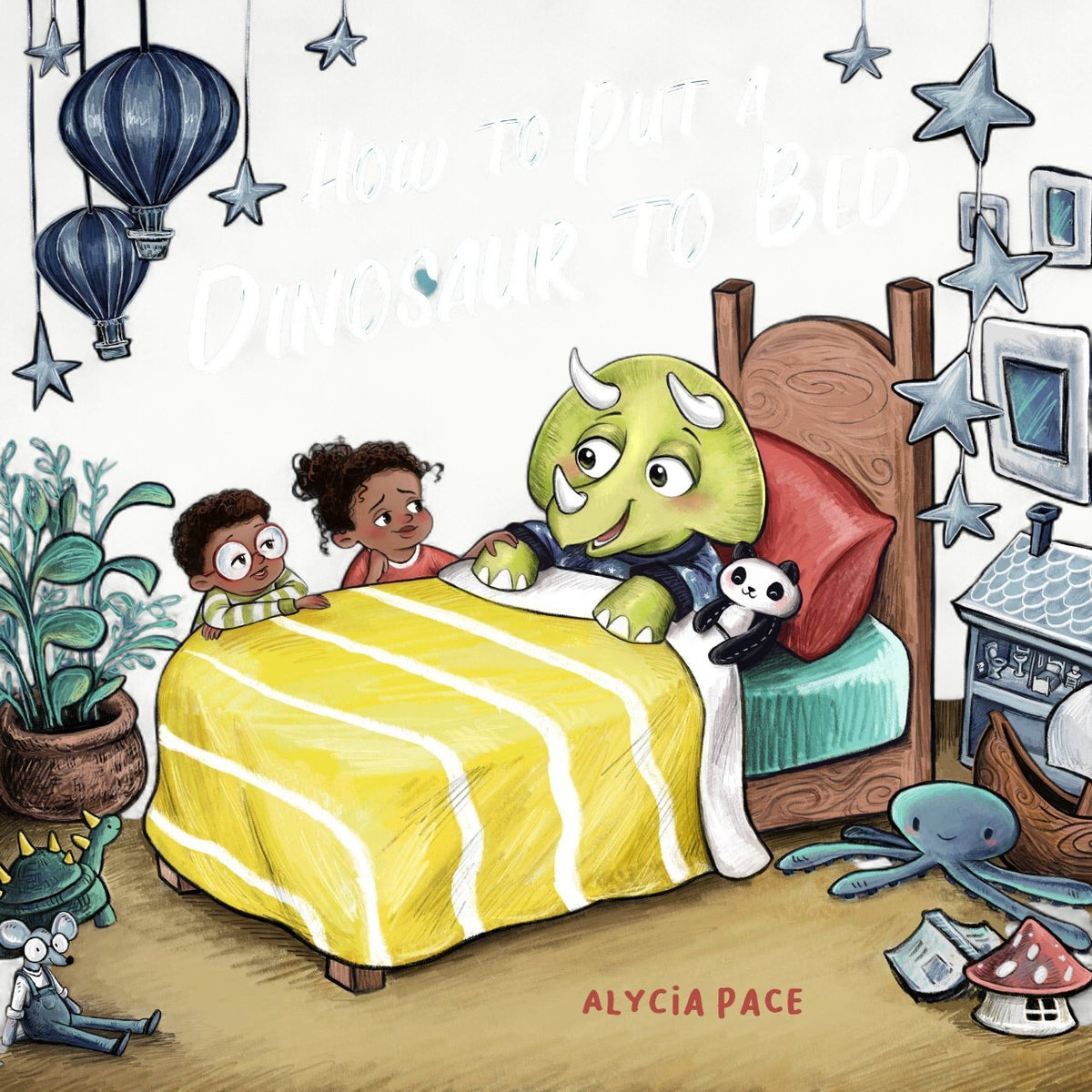 How to Put a Dinosaur to Bed: A Board Book