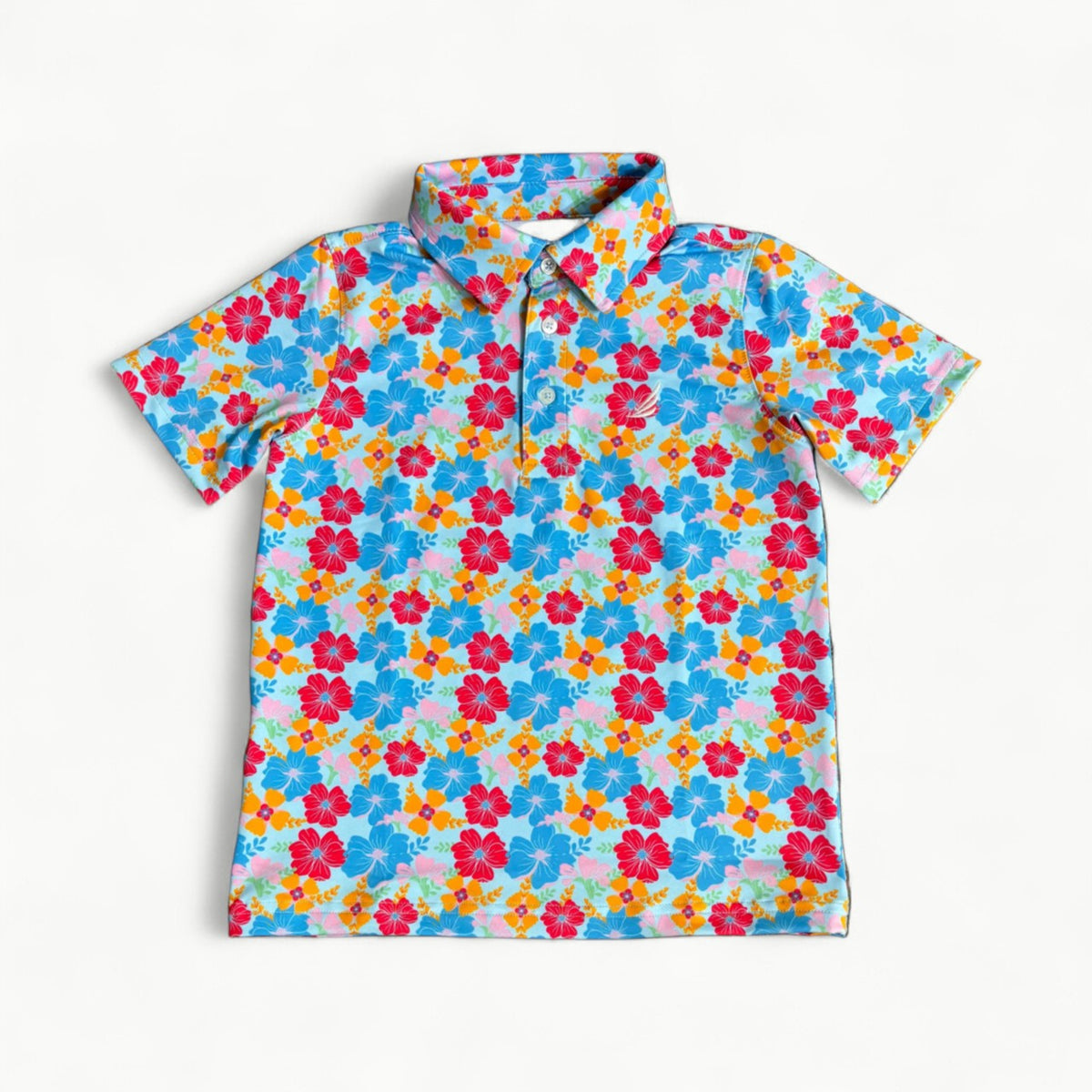 Miles Performance Polo - Tropical Blooms