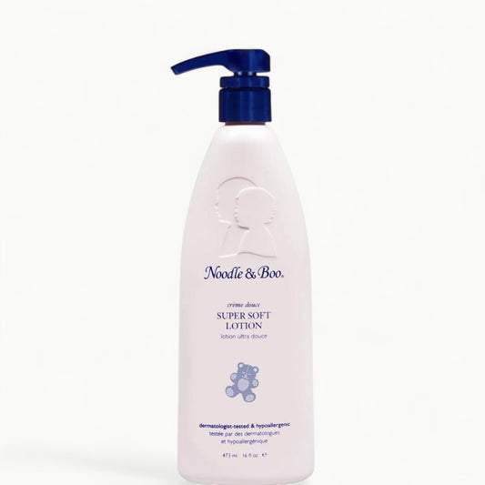 Noodle & Boo Super Soft Lotion—gentle, plant-based baby lotion for sensitive skin