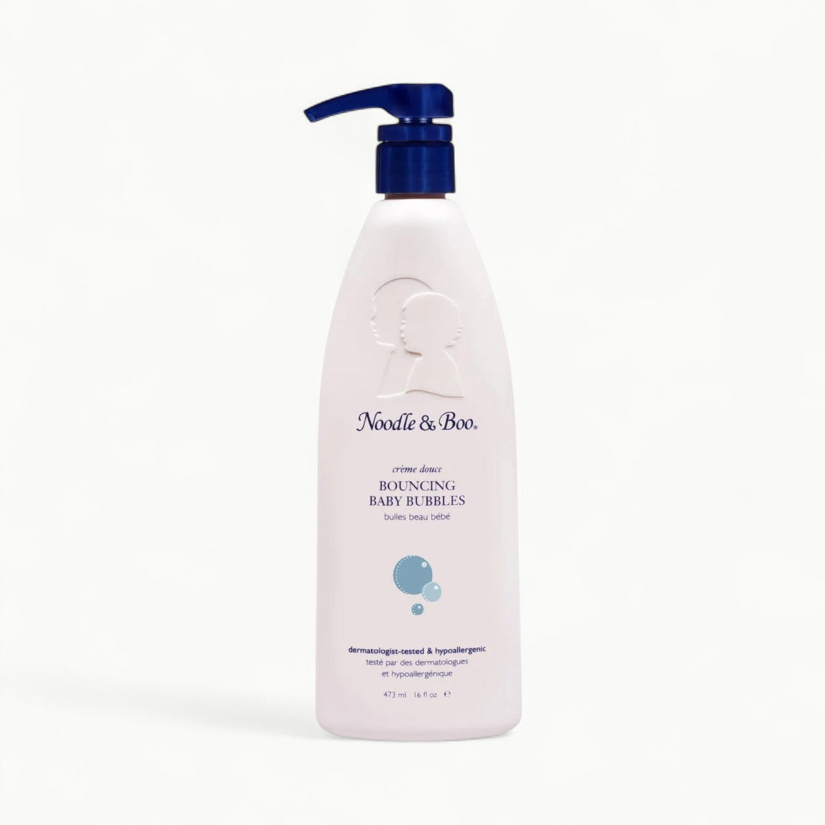 Bouncing Baby Bubbles by Noodle & Boo plant-based baby bath product