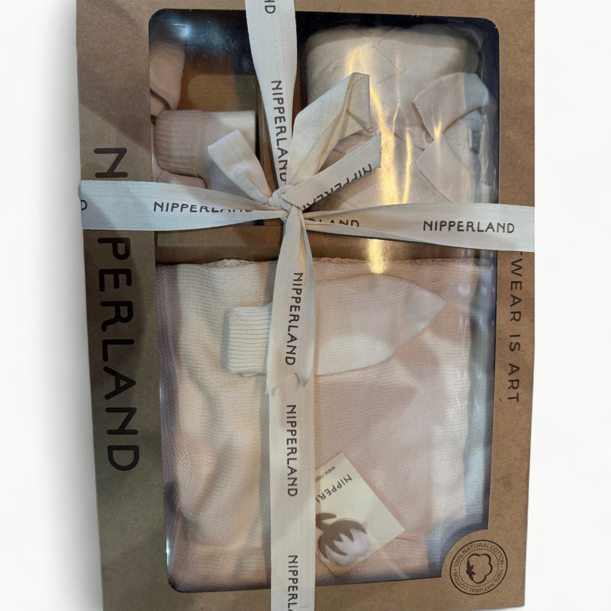 RV Nipperland- luxury knitted baby gift box set
