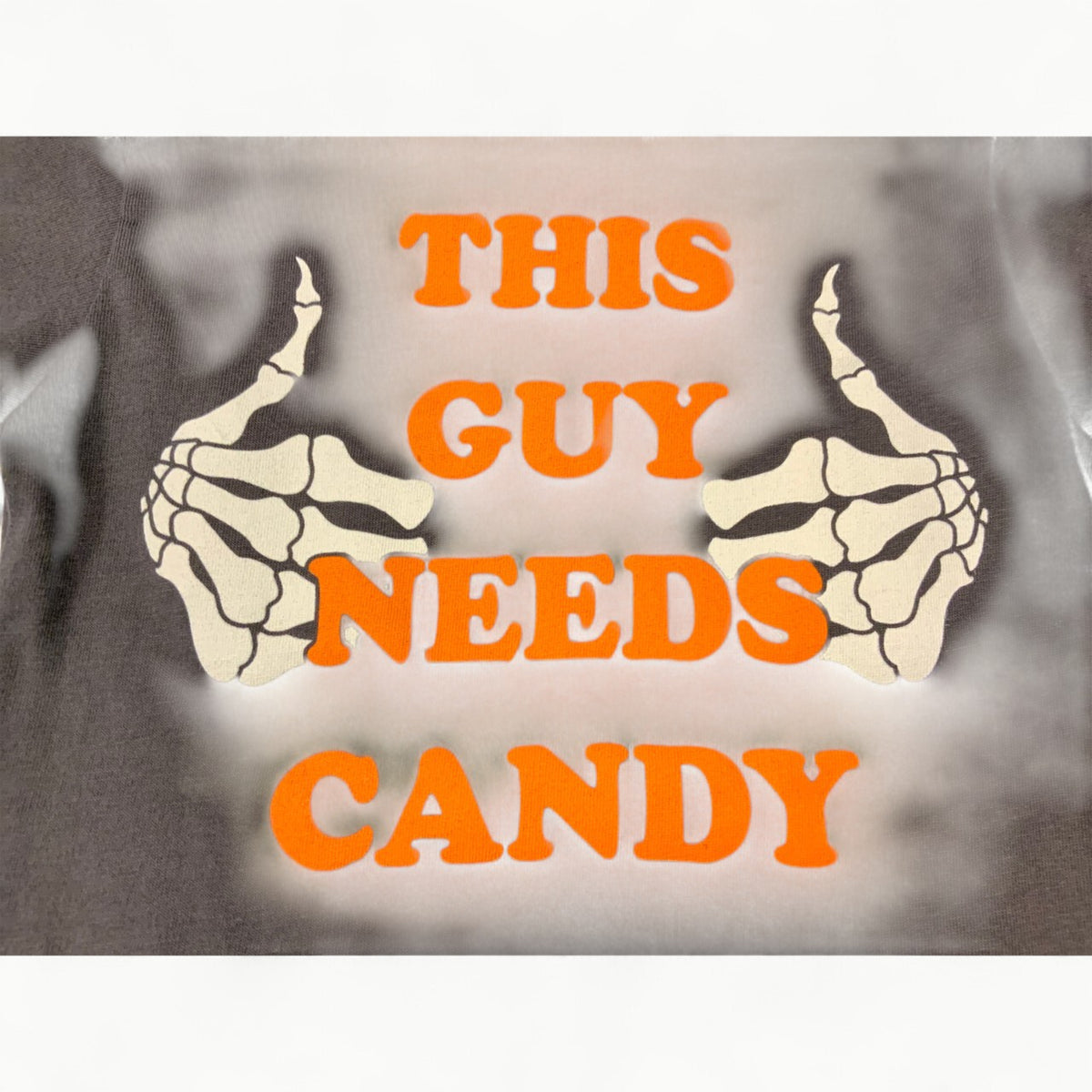 This Guy Needs Candy graphic tee by Tiny Whales in refined, understated style