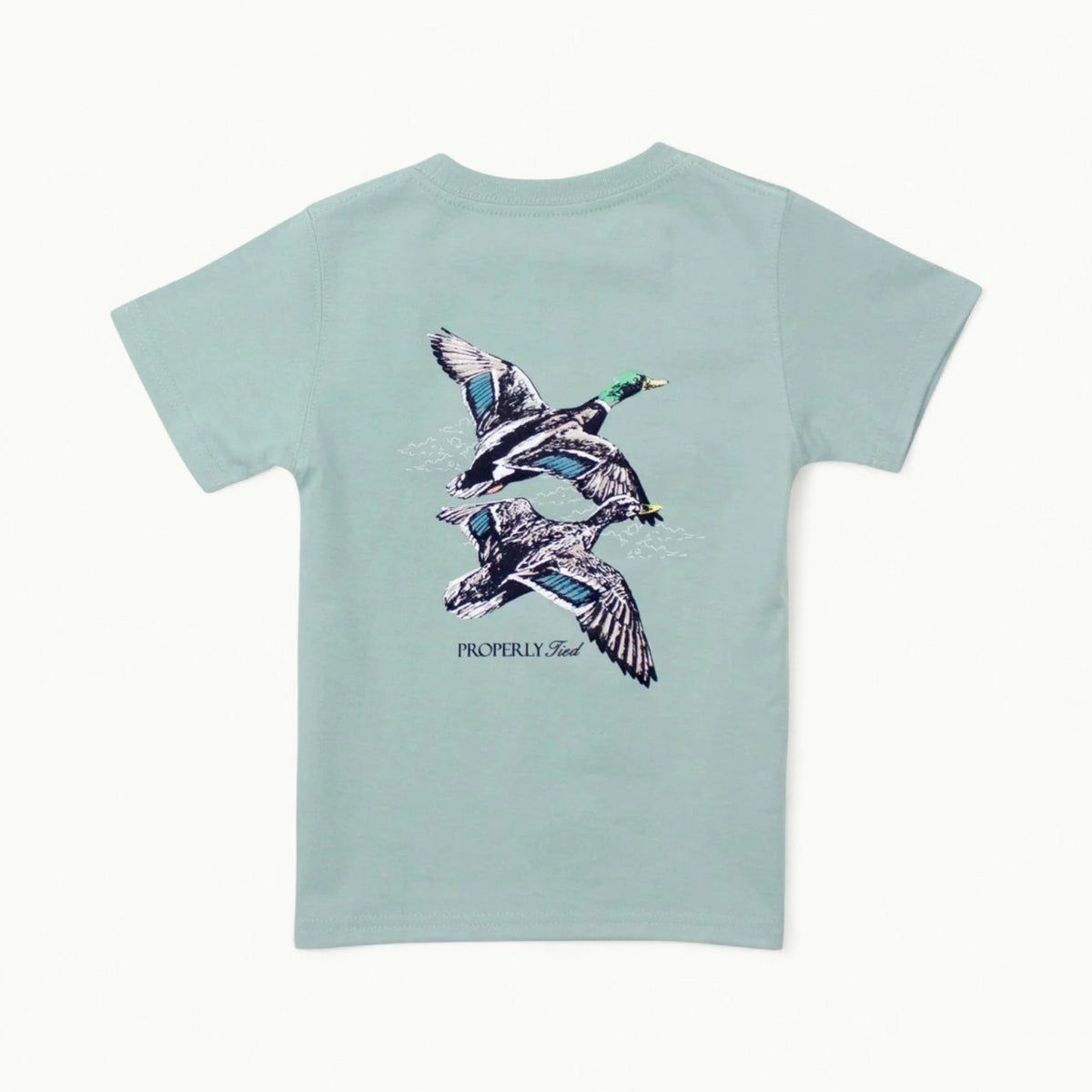 Migration SS Tee, Marine Mist-Properly Tied