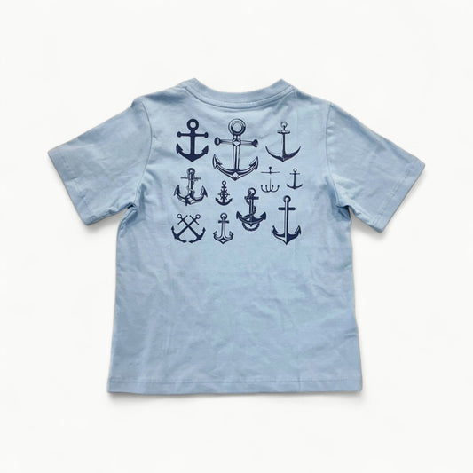 Asher Graphic Pocket Tee - Anchors