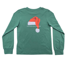 Load image into Gallery viewer, Saltwater Boys Company - Boys Santa Hat graphic tee LS 
