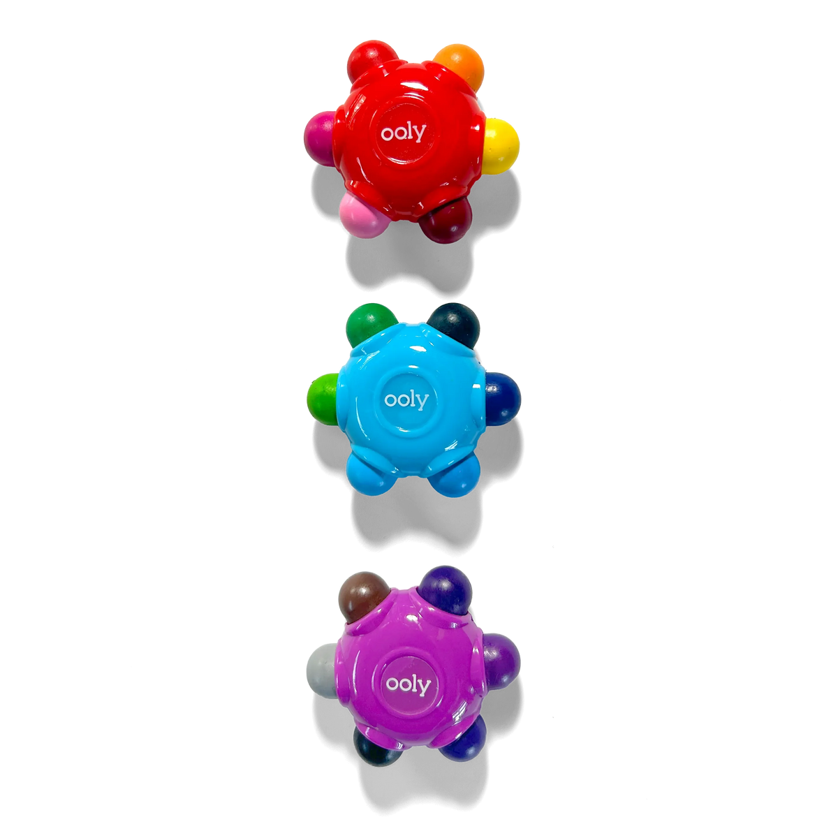 Color Burst: Grip Crayons, Set of 3-OOLY