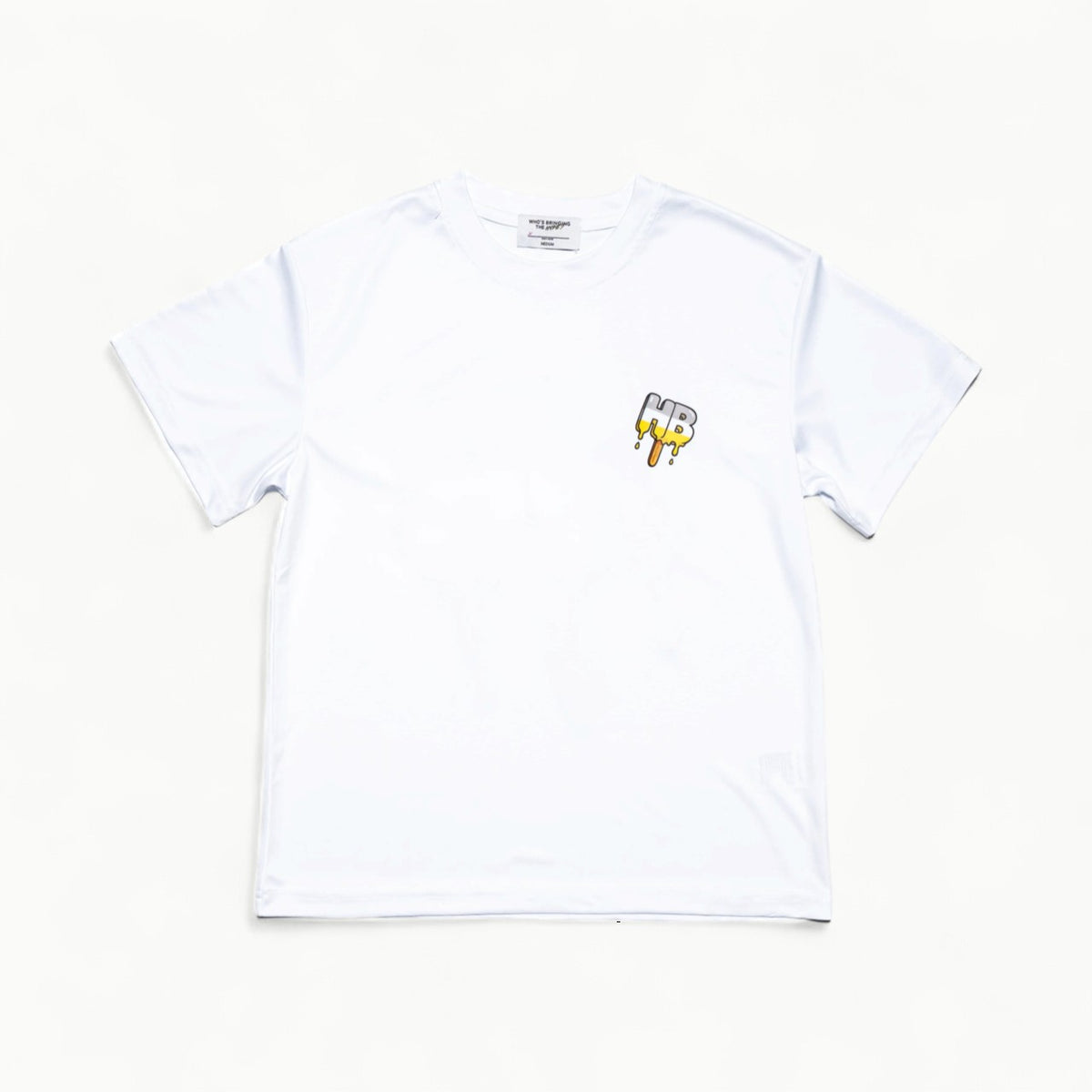 Hype Bros MonoPop Tee in breathable athletic fabric with melting popsicle graphic