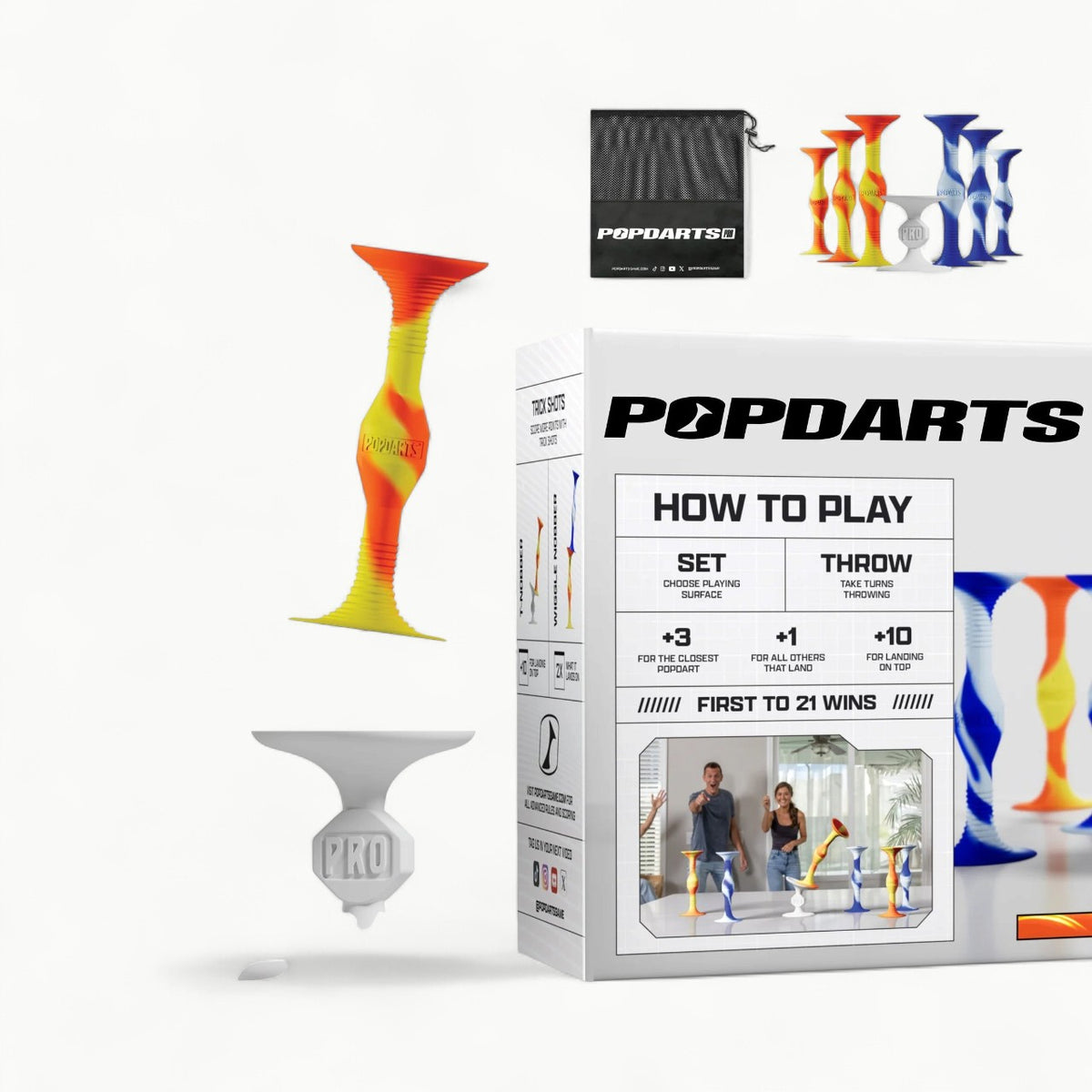 Popdarts Pro Pack Fire & Ice