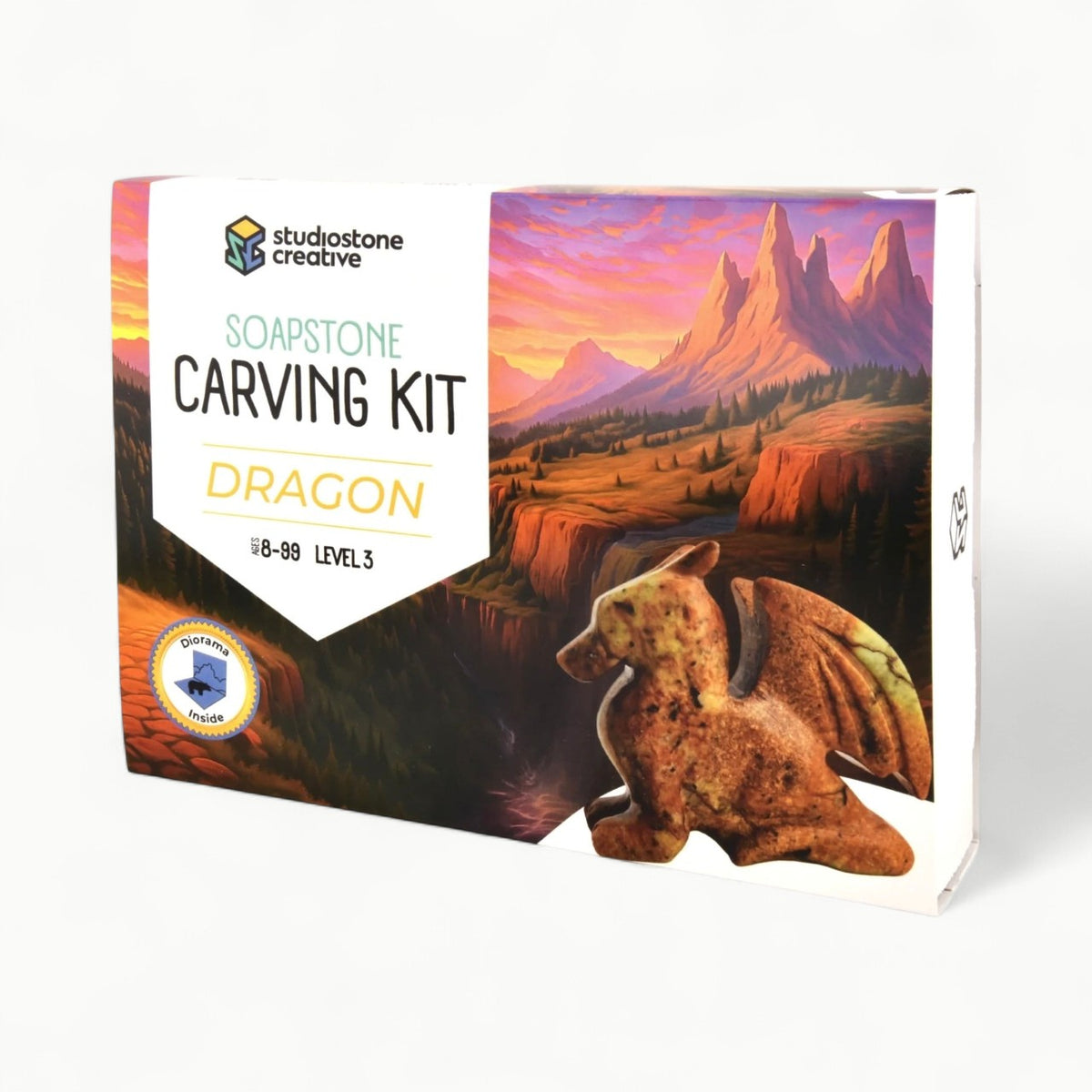 Dragon - Soapstone Carving Kit