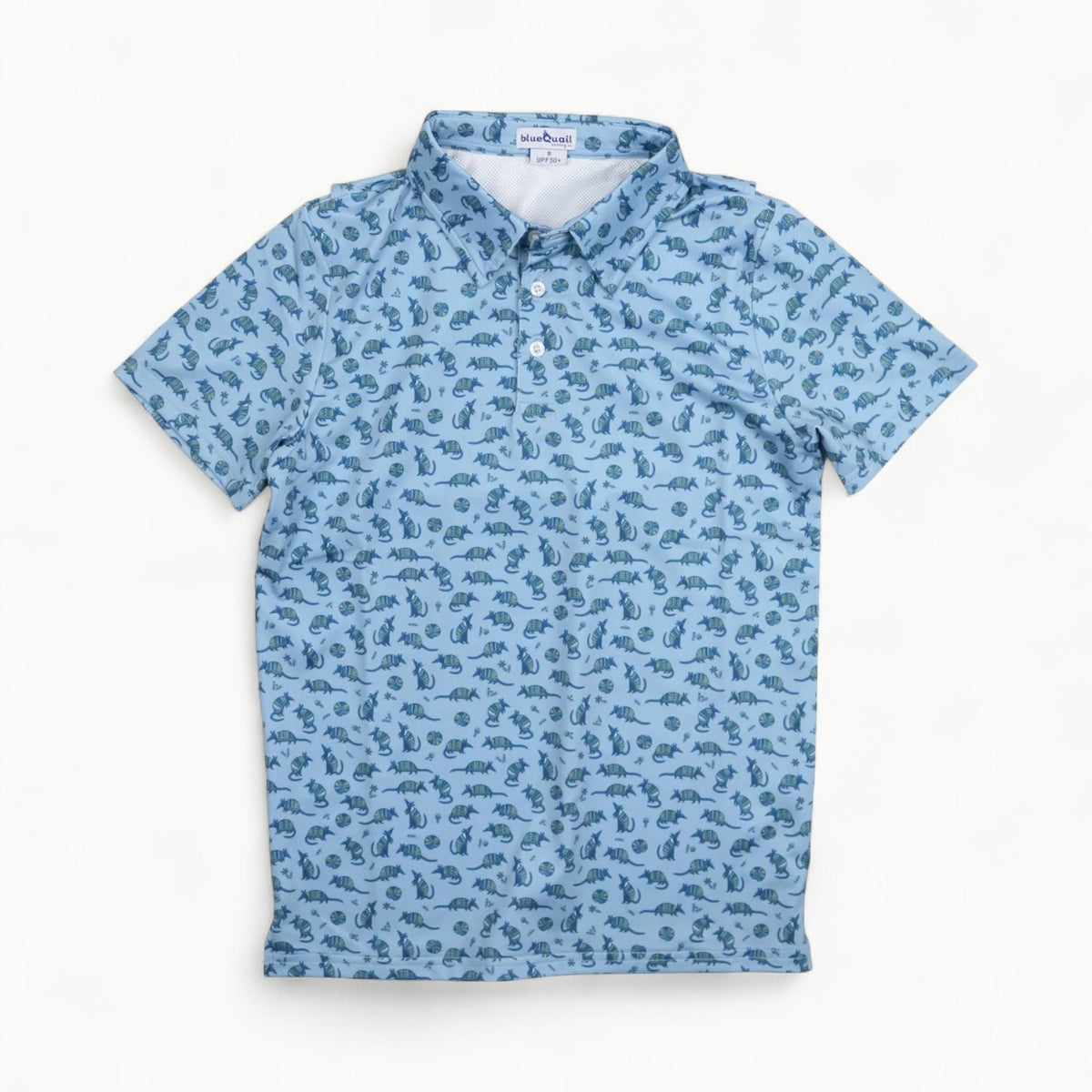 Chambray Dillo Polo SS Shirt