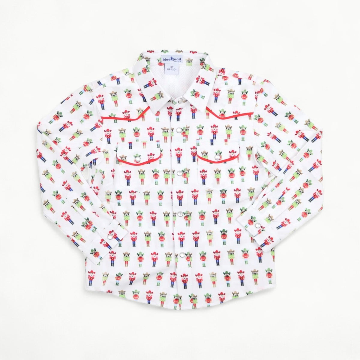 Nutcrackers Pearl Snap LS Shirt