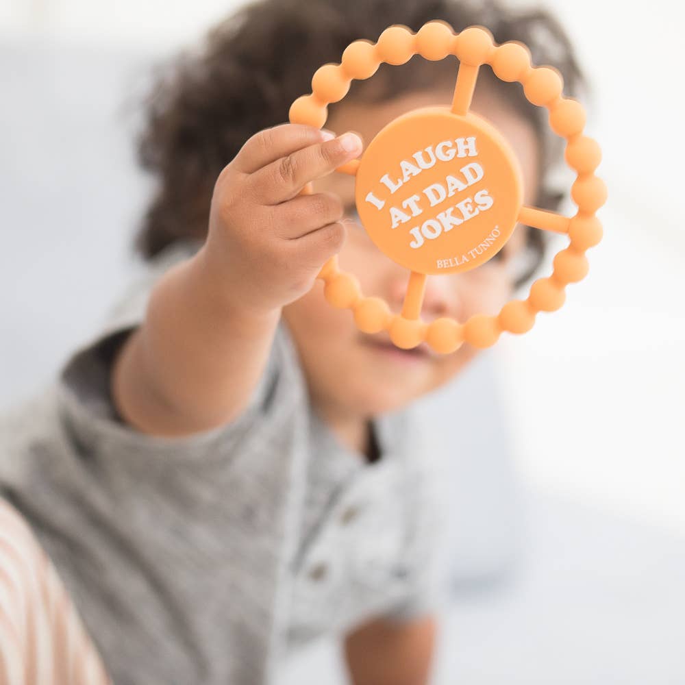 Happy Teether - I Laugh at Dad Jokes