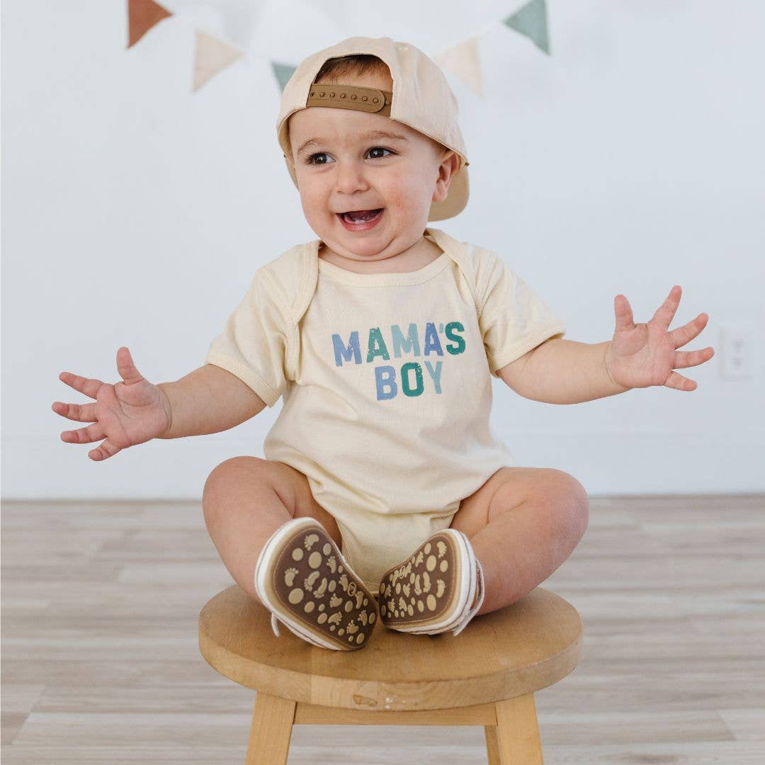 Mama's Boy Multi Short Sleeve Bodysuit