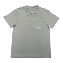 Load image into Gallery viewer, Saltwater Boys Company - Boys Great White Performance Tee SS- Grey
