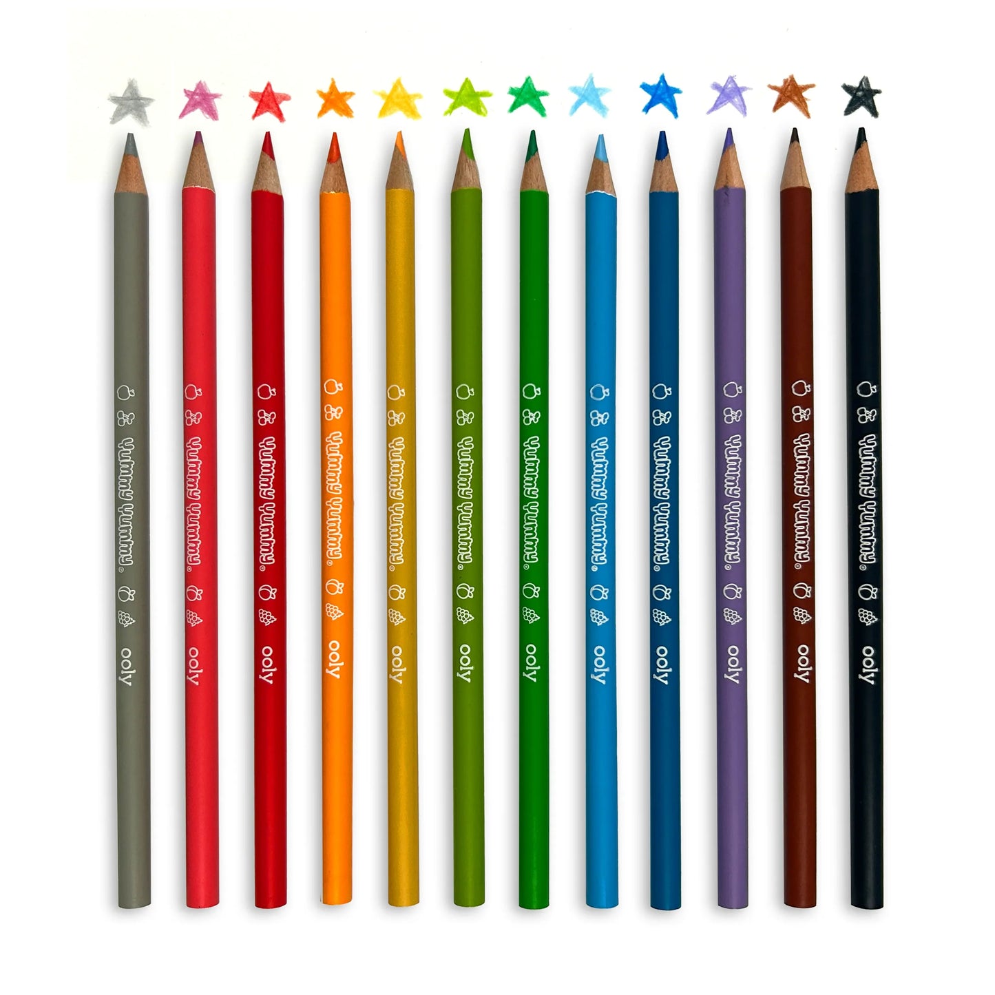 Yummy Colored Scented Pencils-OOLY