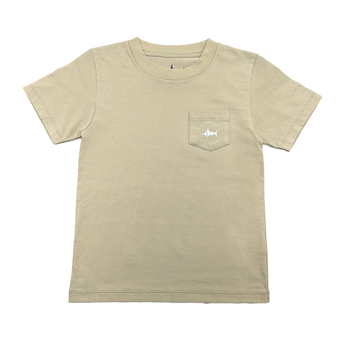 Boys Deer Graphic Tee SS- Taupe