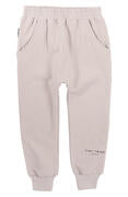 Grey Core Sweat Pant by Tiny Tribe with elasticated waistband and finished cuff detail