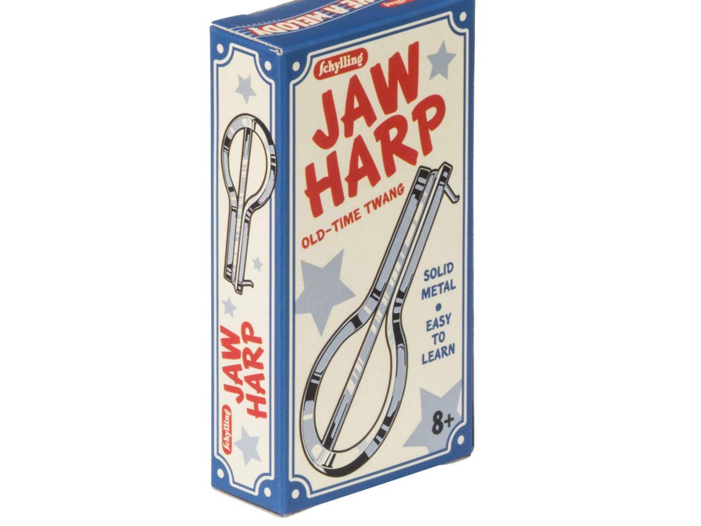 Schylling Jaw Harp, metal musical instrument with flexible tongue