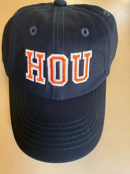 Hat-Navy, Houston-Bits & Bows