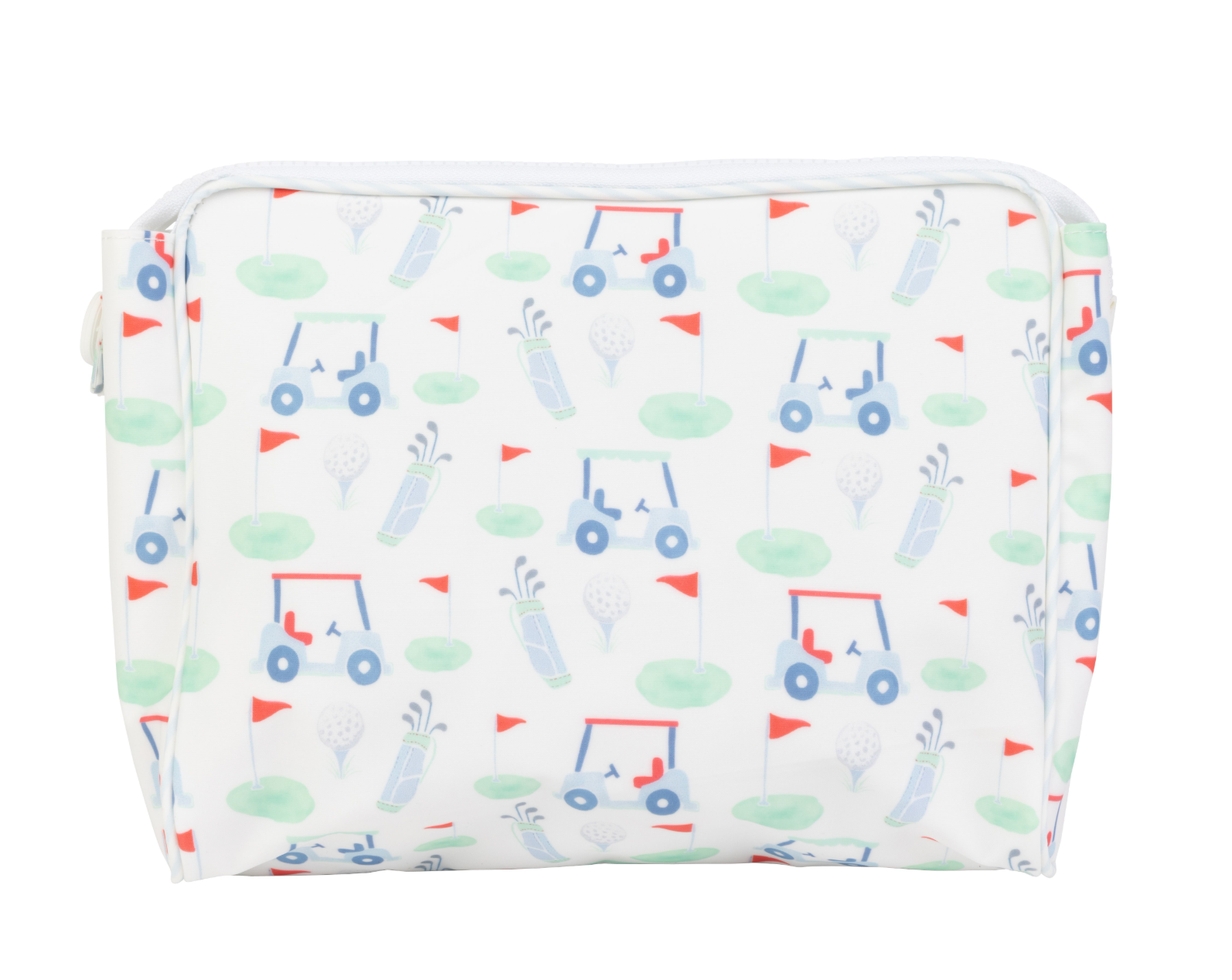 The Go Bag by Apple of my Isle, available in two sizes, wipeable organizer in neutral tone