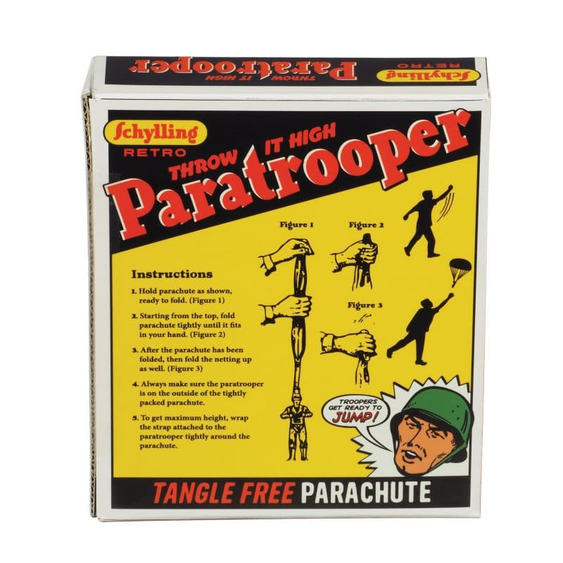 Retro Paratrooper-Schilling