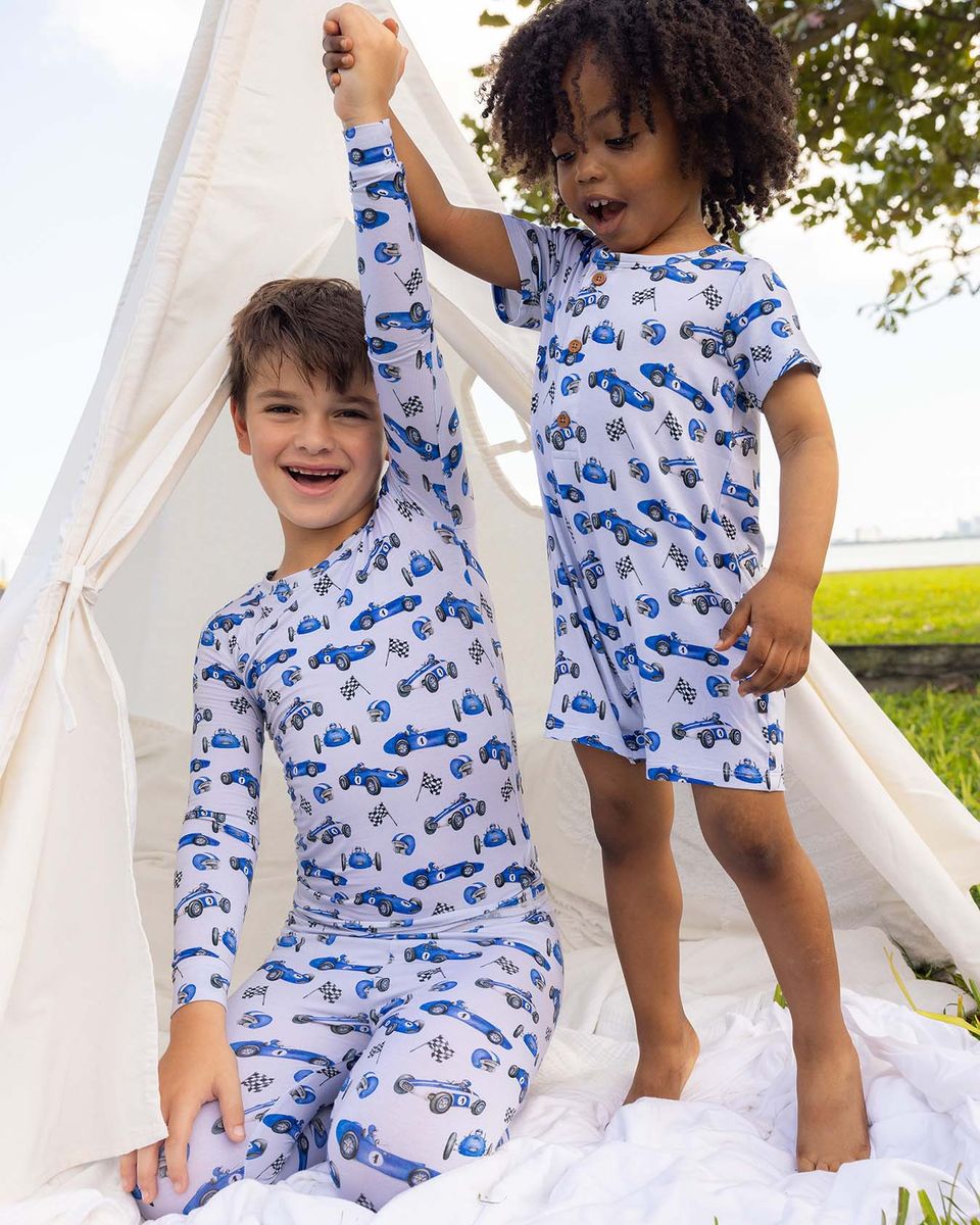 Carlo Henley Romper-Lev Baby