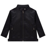 Black jacket by Milon, refined and timeless design for boys