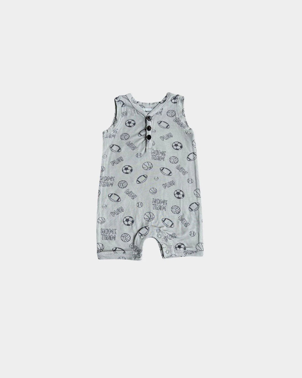 Baby Sprouts Team Sports Romper