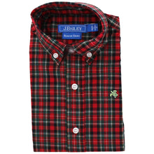 Load image into Gallery viewer, Frasier Plaid Collard Shirt
