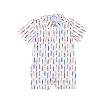 Load image into Gallery viewer, Golf Bags Signature Polo Romper

