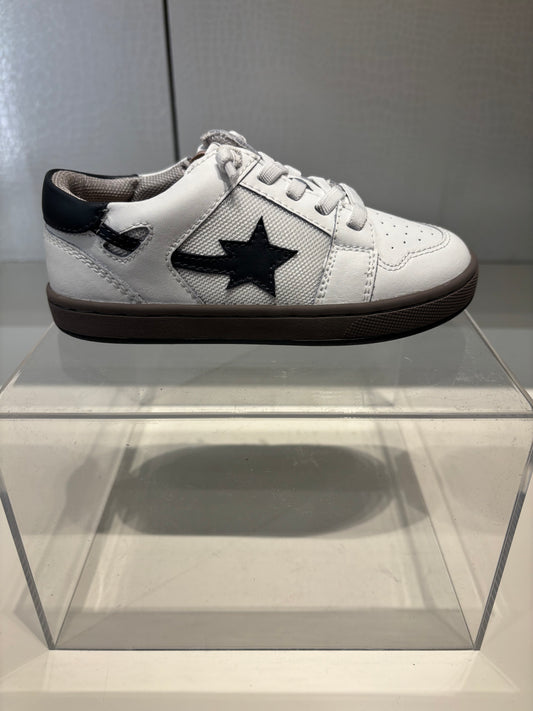 Star Runner shoe in Snow, Navy, and Gris by Old Soles