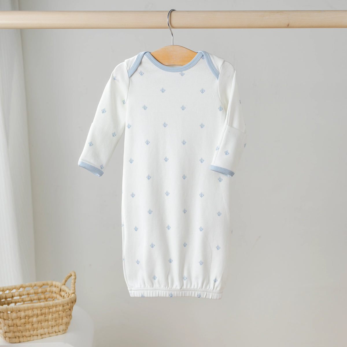 Fleur De Bleu Organic Cotton Gown