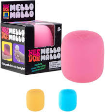 LV Mello Mallo NeeDoh fidget toy by Schylling, stress-relief squeeze toy for children