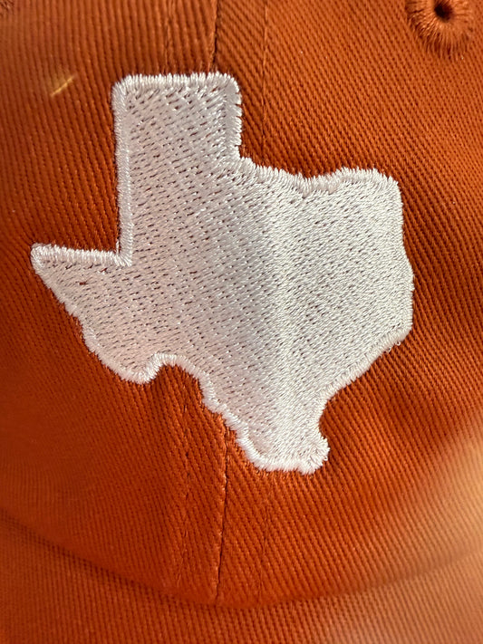 Texas-Burnt Orange-Baseball Hat