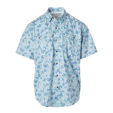 Saltwater SS Button Down-Camo